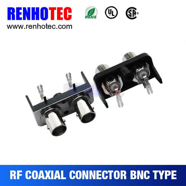 high performance 75ohm female BNC connector for cable